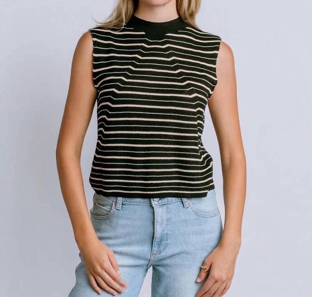 NEW KERISMA tira tank top in black beige